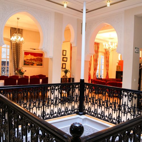 Innenhof von Dar Soran, Tanger