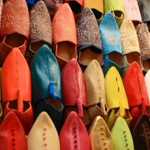 Handwerkschuhe in Marrakesch