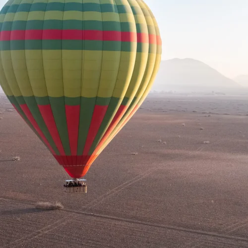 Heißluftballonfahrt über Marrakesch