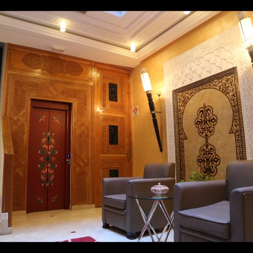 Eingangbereich von Dar Soran, Tanger